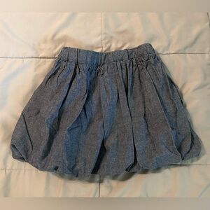 Hannah Kate Bubble Skirt Girl’s 10 M Medium Lined Blue Short Puff Stretch Waist
